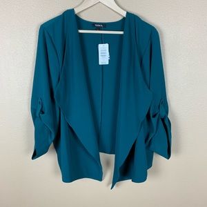 Torrid Drape Front Blazer